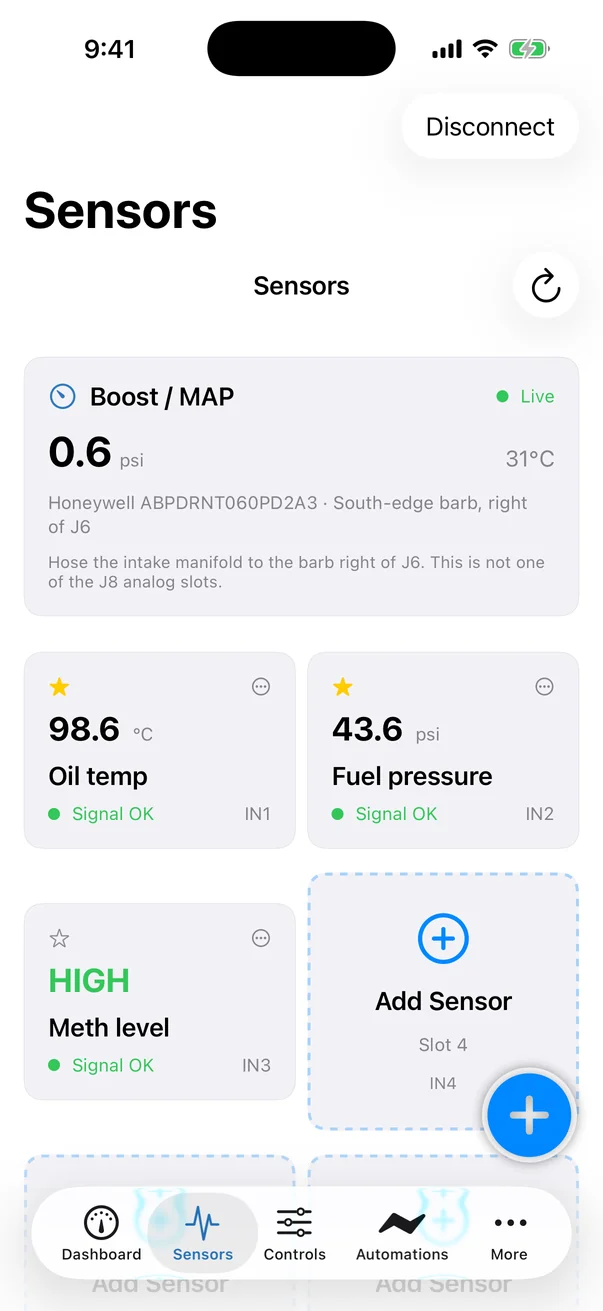 Sensors